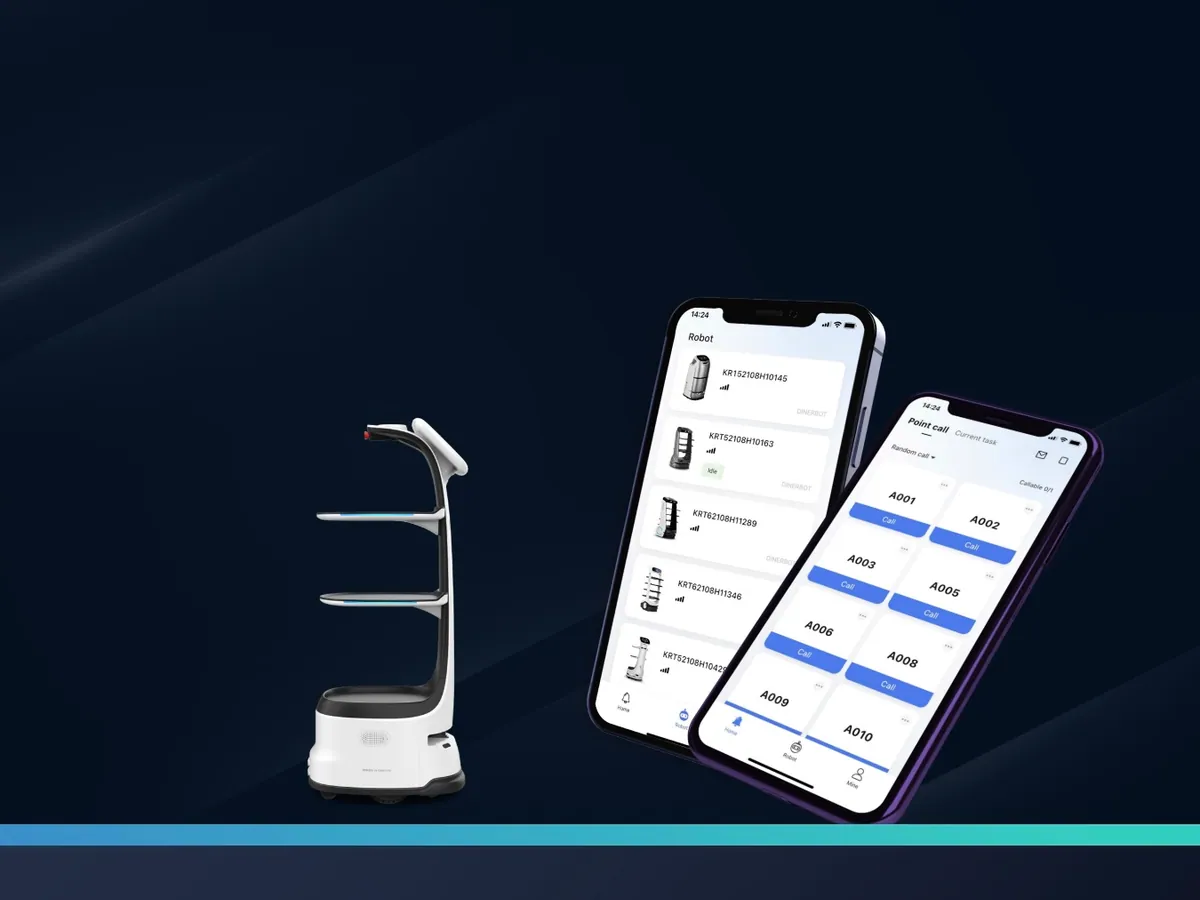 Śledzenie zadań i stanu robota w aplikacji mobilnej